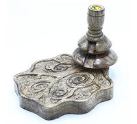 Ancient Wisdom Quemador de reflujo de madera de mango Med - Árbol de la vida