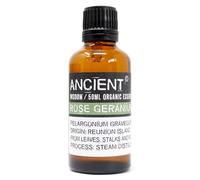 Ancient Wisdom Rose Geranium Organic Essential Oil 50ml