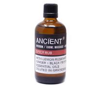 Ancient Wisdom Spicy Rub Massage Oil - 100ml