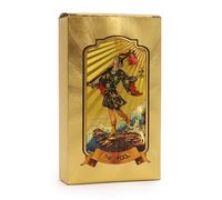 ANCIENT WISDOM Tarot Arcanos, Mazo de 78 Cartas, Varios Modelos (Dorados, sin libreto)