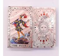 Ancient Wisdom Tarot Baraja de 78 cartas en diferentes diseños (tono dorado y fases lunares)