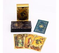 Ancient Wisdom Tarot Baraja de 78 cartas en diferentes modelos (azul dorado, ojo todo vidente)