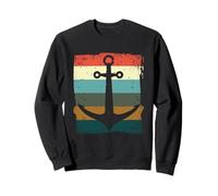 Ancla Capitán Náutico Marítimo Vacaciones Mar Bote Sudadera