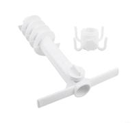 Ancla de arena fuerte con gancho para colgar y soporte de tornillo para una configuración estable de sombrilla de playa, movimiento y sombra segura al aire libre (1 juego)