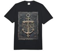 Ancla De Barco Marinero Marítimo Capitán De Mar Puerto Ancla Comfort Colors Adult Heavyweight T-Shirt