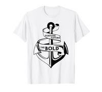 Ancla de Barco Pirata - Fortuna favorece a los audaces Camiseta