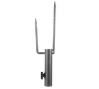 Ancla de Sombrilla de Playa de Metal Tornillo, para Camping y Arena | Estaca para Parasol, Ajuste Tornillo Manual, Soporte para Viento, Uso en Playa y Exteriores
