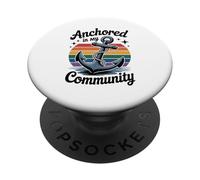 Anclado en mi Comunidad - Diseño de Orgullo LGBTQIA+ PopSockets PopGrip Adhesivo