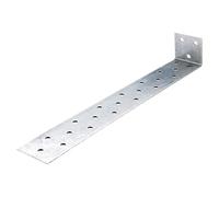 Anclaje de acero plano para hormigón (L x An x Al: 200 x 40 x 40 mm, 1 ud., Zincado)