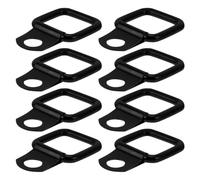 Anclaje de Carga para Maletero de Coche D 8 Piezas Acero Negro