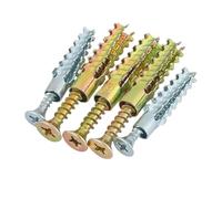 Anclaje De Pared Con Kit Tornillos Expansión Tubo Metálico Autorroscantes(M8x38,10 sets)