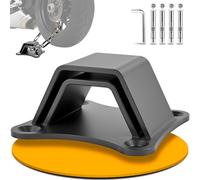 Anclaje de Pared Moto | Anclaje de Suelo Bicicleta | Acero de Alta Resistencia de 6 mm | Arco Doble y 4 Puntos de Anclaje | Tornillos de Acero Inoxidable 304 | Protección antirrobo
