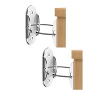 Anclaje de pared para muebles, 20 unidades, de metal, antipuntas, para muebles, correa de pared segura para muebles de caída pesada (acero inoxidable)