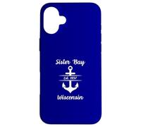Anclaje de Wisconsin del Condado de Sister Bay Door Carcasa para iPhone 16 Plus