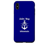 Anclaje de Wisconsin del Condado de Sister Bay Door Carcasa para iPhone XS MAX