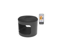 Hiplok ANKR Anclaje de pared/suelo, negro