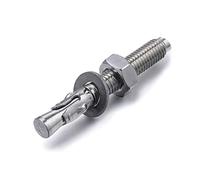 anclaje para pared， 3 uds, clavos de escalada tracción interior expansión reparación automóviles acero inoxidable 304, especial for ascensor(M16x120)