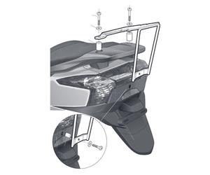 anclaje shad k0sp19st - kymco superdink/downtown/dink street 125 UNICA