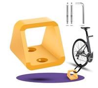 Anclaje Suelo Moto con Tornillos de Acero Inoxidable 304, Anclaje de Cadena de Alta Seguridad Antirrobo de Acero de 5 mm de Grosor, Anclaje Pared Bicicleta