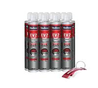 Anclaje Taco Químico Quilosa EV2 Epoxi Basado en Vinilester Sin Estileno (Caja Edición Bricolemar 12x300ml + llavero de Regalo)