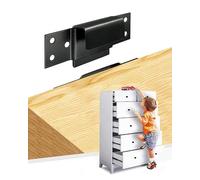 Anclajes antipunta para muebles a prueba de bebés, paquete de 6 anclajes de pared resistentes para muebles, correas de terremoto para niños pequeños, seguridad para niños, seguridad para niños, seguro