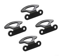 Anclajes de amarre para caja de camioneta para Ford F150 2000-2015 - Kit de repuesto de ganchos interiores resistentes de acero negro, paquete de 4