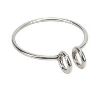 Anclas de Navegación, de Recuperación de Anillo de Recuperación de Ancla Marina de 8mm Acero Inoxidable Pulido para Pesca de Yate de Ajuste Universal