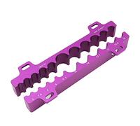 ANCLLO 1 Pieza De Aleación De Aluminio para Bicicleta, Tornillo De Banco Universal para Mesa, Insertos, Herramienta De Abrazadera, Accesorios De Mandíbula, Color Morado