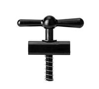 ANCLLO 1 Piezas Marco De Bicicleta Auriculares Llave Plegable C Hebilla Bisagra Abrazaderas Aptas para Bicicleta Plegable - Negro