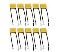 ANCLLO 10 condensadores de seguridad 0,22 uF 275 V X2 Condensadores de supresión de interferencias LED para componentes de placas de circuito de alta densidad,