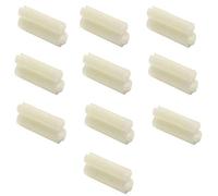 ANCLLO 10 unids Pesca Glow Stick Clips Tubo de Pesca Conectores Punta de Varilla Brillo Fluorescente Palos Clip Titular para Rod Top Glow Stick Fijo