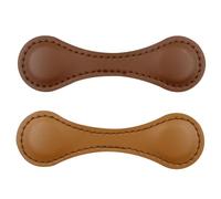 ANCLLO 2 marcadores magnéticos de Cuero marcapáginas magnéticos de Doble Cara marcadores de Cuero Hechos a Mano marcadores de Cuero magnético Suministros Lindos Accesorios de Lectura