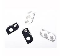 ANCLLO 2 Piezas De Acero Inoxidable Magnético Soporte De Flecha Tiro con Arco RH Arco Recurvo Soporte De Flecha para Caza Objetivo Profesional Deportes Al Aire Libre Accesorio De Equipo (Negro)