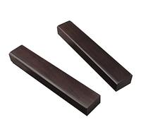 ANCLLO 2 piezas de caligrafía de madera pisapapeles de madera de caligrafía china, papel de sujeción plano para Sumi caligrafía práctica accesorio