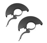 ANCLLO 2 Piezas Negro Máquina de Corte Base Amoladora Angular Protector Reemplazo Protector de Rueda de Metal Cubierta125 115 Protector de Muela Agujero Interno 42 mm
