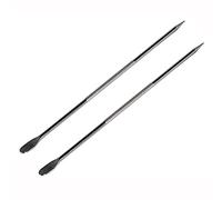 ANCLLO 2 unids 304 Acero Inoxidable Café Art Pen Barista Cappuccino Espresso Café Decoración Latte Art Pen Fancy Cafe Tool