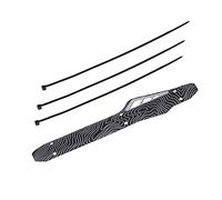 ANCLLO 2 unids PP Bicicletas cadena protección de la cadena de la estancia de la cubierta de la guarnición de la bicicleta marco