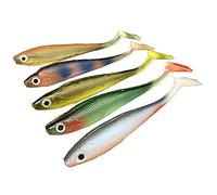 ANCLLO 20 señuelos de Pesca con Cabeza de Plomo, señuelos Suaves Que se Hunden