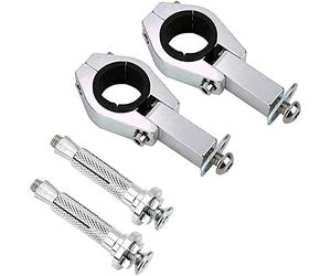 ANCLLO 28mm modificado Manillar Handguard Abrazadera Mano Guardia Motocicleta Mano Cepillos Protectores Paramanos Abrazadera Kit de montaje para la mayoría de la motocicleta