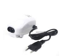 ANCLLO 3 W 220 V, Doble Orificios de oxigenación, Bombas de Aire para acuarios, Ultra silenciosas, Flujo de 4 l por Minuto, Flujo de Aire Ajustable, para acuarios de 60 l a 100 l