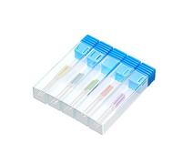 ANCLLO 30 agujas universales para máquina de coser de punta regular para máquina de coser doméstica, compatible con máquinas de coser Singer, Brother y antiguas, tamaños en 9, 11, 14, 16, 18, 5