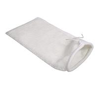 ANCLLO 4 bolsas de filtro de acuario, bolsa de malla de filtro de cordón, herramienta limpiadora de bolsa de poliéster para acuario, jardín, estanque de peces