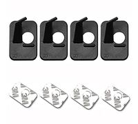 ANCLLO 4 piezas de plástico negro soporte de flecha tiro con arco RH arco recurvo flecha resto caza tiro objetivo accesorio mano derecha
