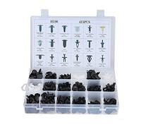 ANCLLO 415 clips de retención tipo empuje para Ford Nissan Hyundai BMW Honda con caja de almacenamiento de plástico