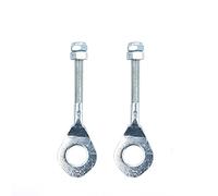 ANCLLO 5 pares de tensores de cadena de acero para ejes de 12 mm en 110 cc 125 cc