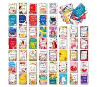 ANCLLO 50 Tarjetas con Citas Inspiradoras, Tarjetas con Citas motivacionales, Tarjetas de Aliento y amabilidad, tamaño de Tarjeta de Visita para Personas
