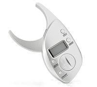 ANCLLO 50mm Digital LCD Calibrador de grasa corporal Dispositivo de medición del grosor del pliegue de la piel