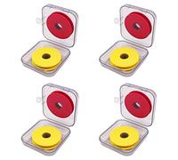ANCLLO 8 Carretes De Espuma De Pesca para Hilo De Pescar, Espuma De Pesca, Carretes De Espuma Empaquetados En Caja De Plástico, Utilizados Principalmente para Almacenar Hilos De Pesca Y Accesorios