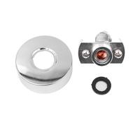 ANCLLO Adaptador de Grifo de Ducha Ajustable con Tornillo excéntrico Adaptador de Grifo de Ducha Corto Accesorios de Cabezal de Ducha para ángulo