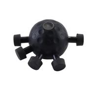 ANCLLO Black 5 Finger Grip Strengthener Trainer Adjustable Tension Hand Exerciser for Forearm Muscle and Wrist Training